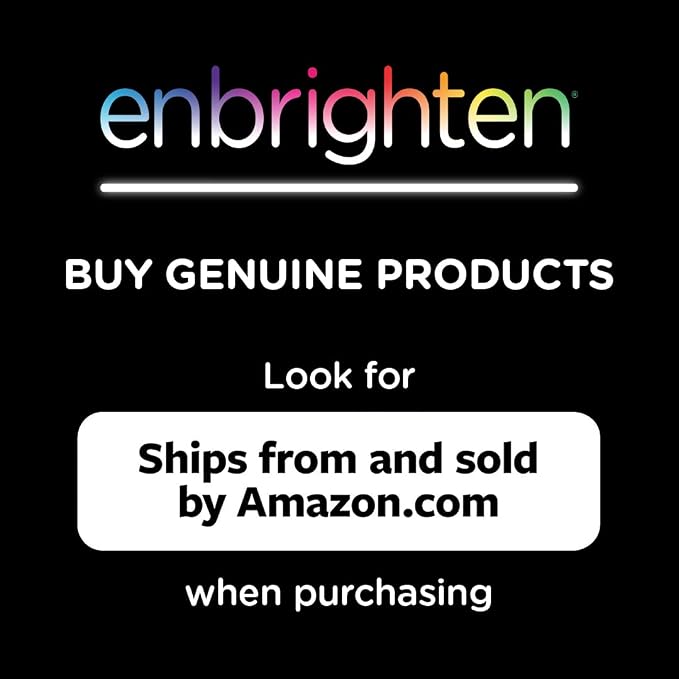 Enbrighten Z-Wave Add-On Switch, Paddle, White & Light Almond, 1 Pack | Not for Standalone Use, Pair with other Enbrighten Z-Wave Switches for 3-Way Setup, Interchangeable Paddles