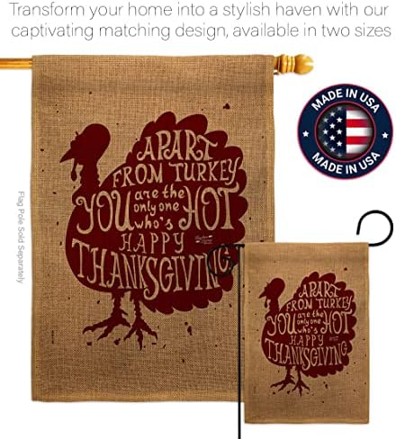 Thanksgiving Decorations Tapestry Wood Dowel Set Rod Home Applique Banner Textile Poster Flag Pole Room Wall Scroll Hanging Farmhouse Grandma A Part From Turkey Indoor Decor Fall Gifts Made In USA - Image 4