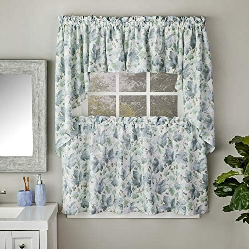 SKL Home Harvest Falling Leaves Swag Valance, 57X36, Blue - Image 6