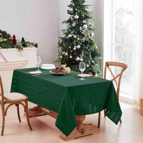 IZOD - Tablecloth, Decorative Tabletop Accessories, Holiday Home Decor (Chadwick Forest, 60" x 144") - Image 4