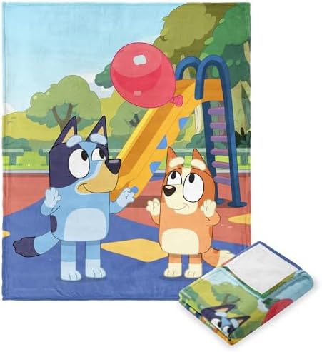 Northwest Bluey Silk Touch Throw Blanket, 50" x 60", Balloon Girls