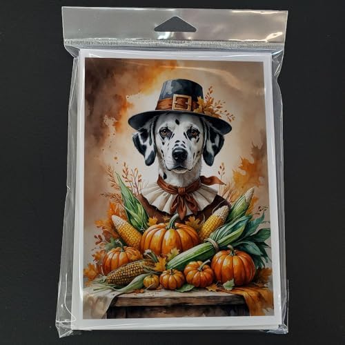 Caroline's Treasures Dalmatian Dogs Blank 5x7 Note Cards Set of 8 - Image 3