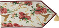 Tache Home Fashion VEG11712-1TR-1372 Sunflower Field Scarecrow Thanksgiving Autumn Harvest Country Farmhouse Vintage Decorative Woven Tapestry Table Runners, 13x94 by TacheHomeFashion