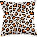 It’s Fall Y'all Pumpkin Leopard Print Thanksgiving Pattern Throw Pillow by Unknown