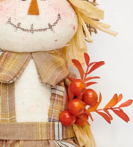 Worth Imports 10" Harvest Sitting Girl, Set of 2 Scarecrow, Multicolor - Image 2