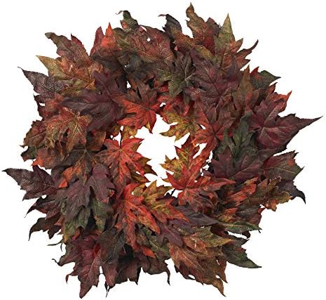 Nearly Natural 30in. Maple Leaf Wreath by NearlyNatural