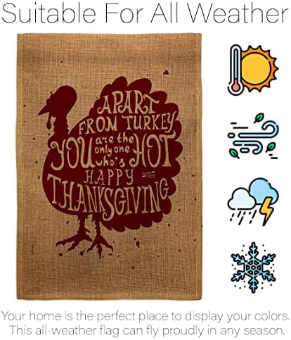 Thanksgiving Decorations Tapestry Wood Dowel Set Rod Home Applique Banner Textile Poster Flag Pole Room Wall Scroll Hanging Farmhouse Grandma A Part From Turkey Indoor Decor Fall Gifts Made In USA - Image 6