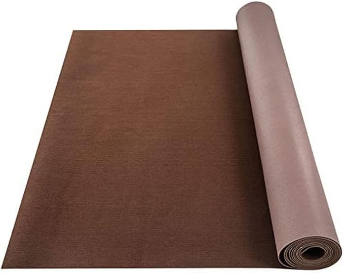 Happybuy 6 ft x 18 ft Deep Brown Marine Carpet for Boats Waterproof - 0.18" Thick Indoor Outdoor Rug Carpet Roll for Home Patio Porch Deck