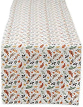 DII Autumn Afternoon Farmhouse Kitchen Thanksgiving & Fall Décor for Home, Table Runner, 14x72, Crisp Leaves by DII