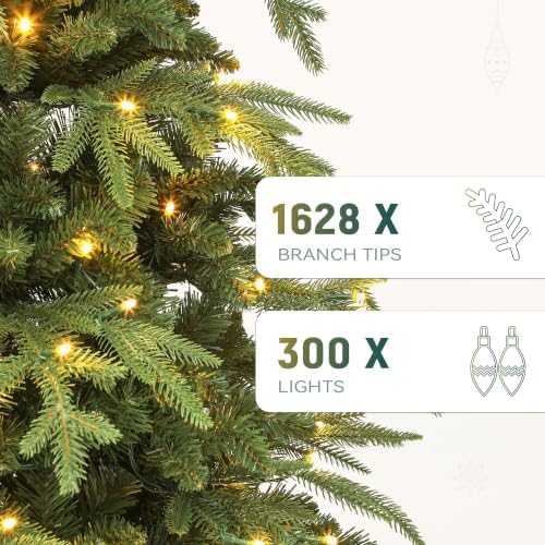 YITAHOME 6ft Prelit Pencil Green Aspen Fir Christmas Tree with Remote - Image 3