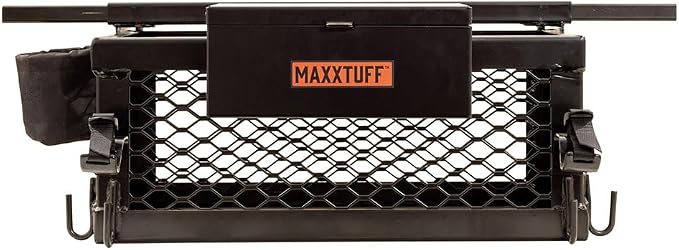 MAXXTUFF Heavy-Duty ROPSRIDER XHD Tractor Basket, Fits Most Tractor and Zero Turn Mower ROPS Bars, Model MTF100
