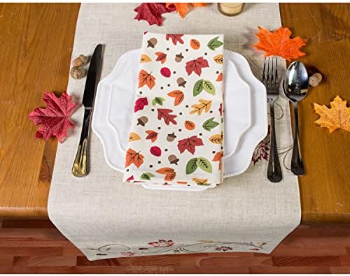 DII Fall Table Decorations Indoor Décor, Thanksgiving, Table Runner, 14x70, Autumn Wheat - Image 5