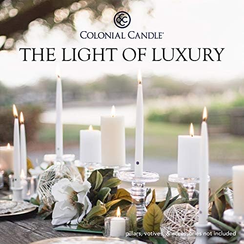Colonial Candle Classic Taper Candle, 12 Inch, Pumpkin, pack of 12 - Image 5