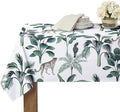 RYB HOME Rectangle Table Cloth Patchwork Colorful - Spillproof Scratch Resistant Tablecloth for 8 Foot Jungle Tablecloth for Tradeshow Family Gatherings Party, 60 x 102, Jungle by RYBHOME