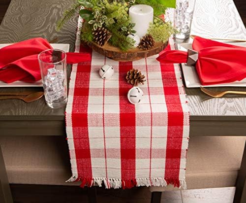 DII Cotton Dinner Napkins Set of 6, Large 20x20, Washable, Tango Red - Image 5