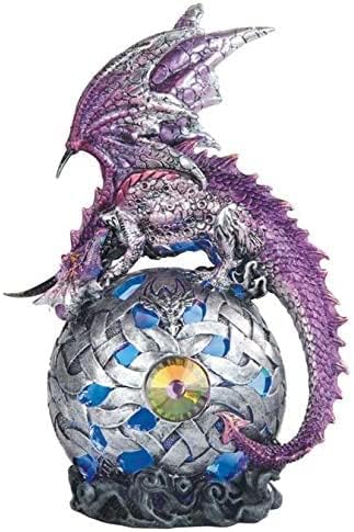 George S. Chen Imports LED Dragon Home Decor Statue Figurine Unique Gifts