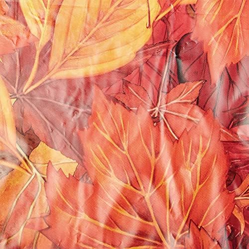 Beistle Fall Leaf Tablecovers, 54” x 108”, 3 Pieces – Plastic Table Cloth, Rectangular Tablecloth - Image 5