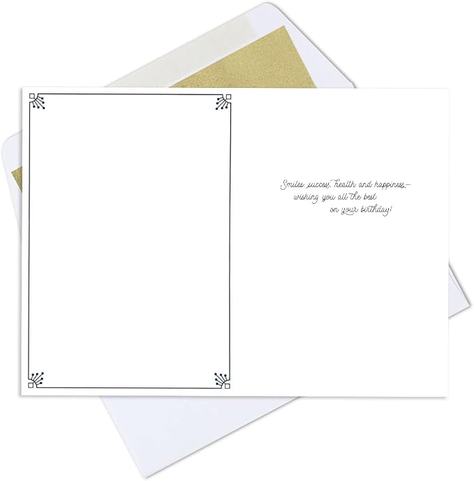 Hallmark Business Bulk 25 Pack Birthday Cards for Employees & Customers (Birthday Wish), 5 x 7 Cards, Message Inside, Envelopes Included