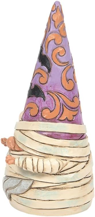Enesco Jim Shore Heartwood Creek Mummy Gnome Figurine, 4.92 Inch, Multicolor
