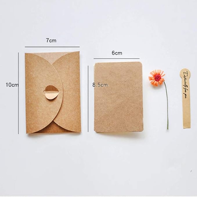 AECIH Flower Thank You Card 12 Pack All Occasion Greeting Card Handmade Invitation Card with Envelopes