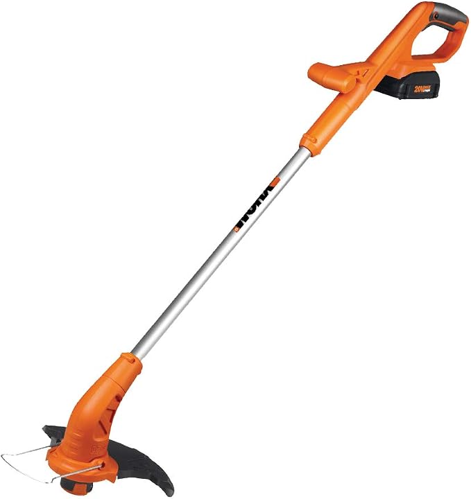 LawnMaster 13" 24V Cordless Lawn Mower Bundle with Worx 20V 10"-12" String Trimmer Cordless & Edger Weed Trimmer