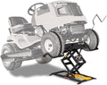 MoJack ZR350 45005 Riding Lawn Mower Lift Jack, 350lb, Zero Turn & Tractor | Fits 19-43.5in Wheel Span - Raises Front 20in - Hand Crank or Drill - Folds Flat, 50 lbs - Blade & Belt Service