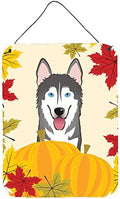 Caroline's Treasures BB2024DS1216 Alaskan Malamute Thanksgiving Wall or Door Hanging Prints Aluminum Metal Sign Kitchen Wall Bar Bathroom Plaque Home Decor Front Door Plaque, 12x16, Multicolor by CarolinesTreasures