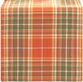 Hawley Plaid Harvest Cotton Table Runner, Multicolor - 13" W x 90" L by ElreneHomeFashions