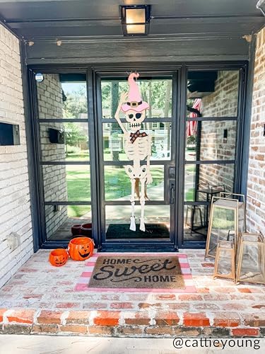 Mud Pie Halloween Girl Skeleton Door Hanger