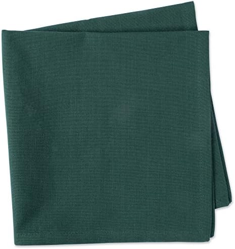 DII Solid Napkin Set Collection, 20x20, Dark Green, 6 Piece - Image 3