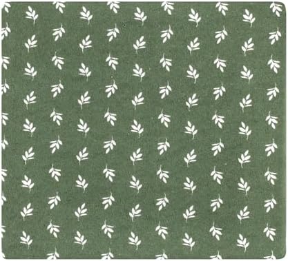Hudson Baby Unisex Baby Cotton Poly Flannel Receiving Blankets, Eucalyptus, One Size - Image 5