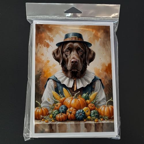 Caroline's Treasures Labrador Retriever Dogs Blank 5x7 Note Cards Set of 8 - Image 3