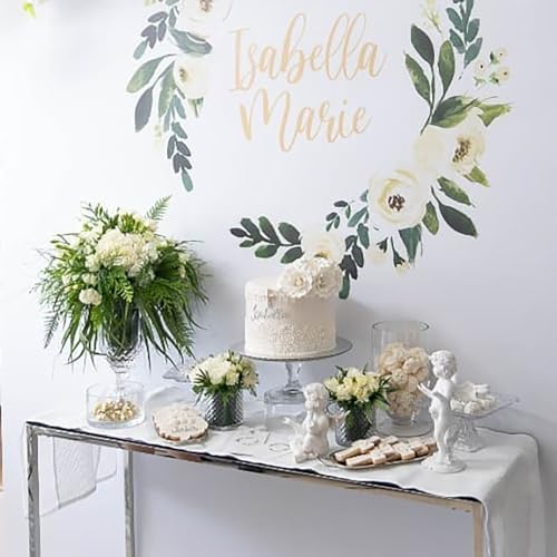 White Table Runners 2 Packs 13x108 Inch Burlap Linen Boho Table Runner - Image 6