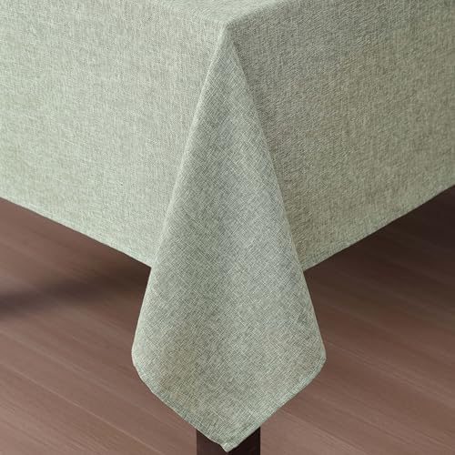 Laura Ashley Harper Tablecloth, 60" x 120", Sage - Image 5
