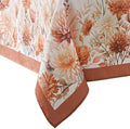 Threadmade Autumn Blooms Rectangle Tablecloth, Multicolor - 60" W x 120" L by ElreneHomeFashions