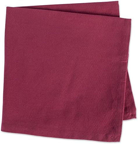 DII Solid Napkin Set Collection, 20x20, Wine, 6 Piece - Image 3