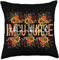 Thankful IMCU Nurse Thanksgiving Intermediate Care Unit Throw Pillow by Unknown