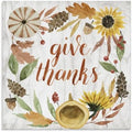 Stupell Industries Whimsical Thanksgiving, 30 x 30 Inch Canvas Wall Art by StupellIndustries