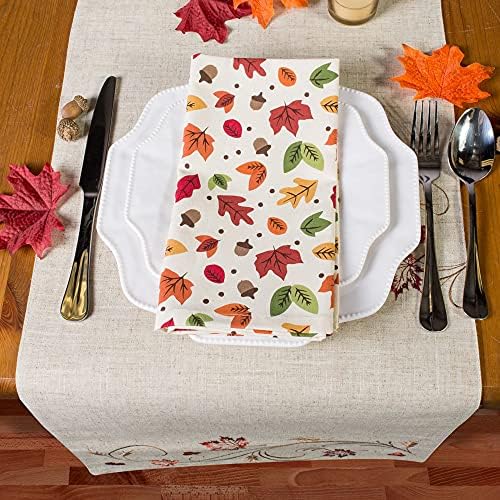 DII Fall Table Decorations Indoor Décor, Thanksgiving, Table Runner, 14x108, Autumn Wheat - Image 3