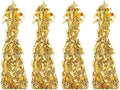 Beistle Corn Stalk Cutouts 4-Pack Double-Sided Fall Wall Decorations for Thanksgiving and Autumn Parties, Harvest-Themed Photo Backdrops and Seasonal Home Décor, 5’ by Beistle