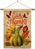 Fall Tapestry Wood Dowel Set Rod Home Banner Textile Poster Flag Stand Pole Room Wall Scroll Hanging Blue Pumpkins Squash Giving Indoor Decor, Thanksgiving Gifts Made in USA by Unknown