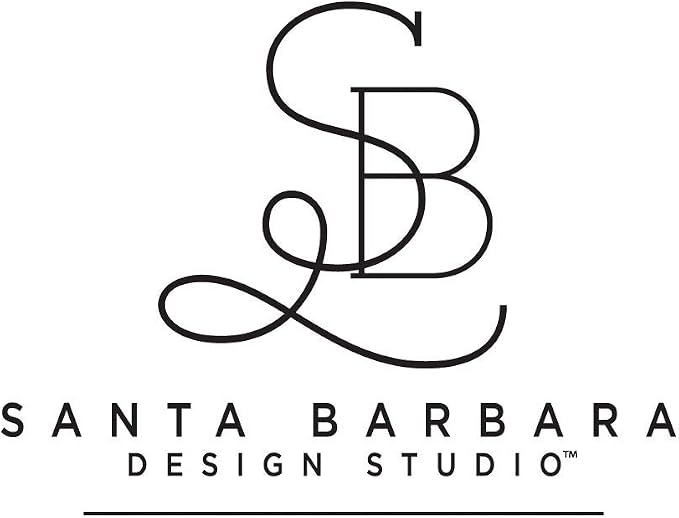 Santa Barbara Design Studio Home Décor Pure Design - Carved Marble Chain Link Décor, 13 x 4-Inch, Black