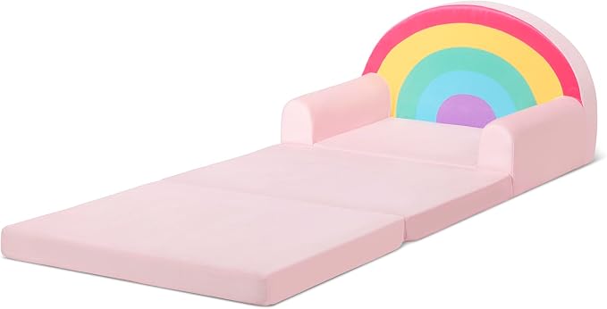 Delta Children Rainbow Flipout Figural Chair