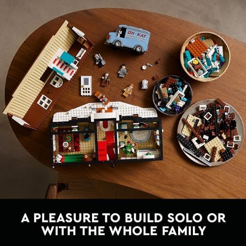 LEGO Ideas Home Alone McCallisters' House Building Set for Adults - Collectible Movie Model Kit for Office or Bookshelf Decor - Gift for Holidays or Birthdays - W/ 5 Minifigures - 21330 - Image 6
