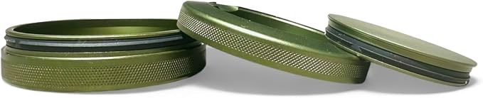 Edition 017: America | Metal Can | Metal Container | Pouch Container | Small Storage Tin (Military Green)