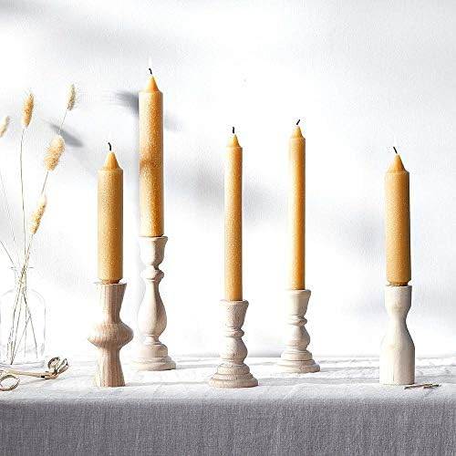 Root 12-Count Unscented Timberline Arista Candles, 12-Inch, Beeswax Color - Image 6