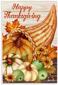 Stupell Industries 'Happy Thanksgiving Harvest Cornucopia'| Wall Plaque Art by StupellIndustries