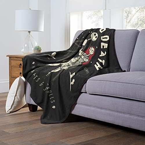 Northwest Nightmare Before Christmas Silk Touch Throw Blanket, 50" x 60", Love 2 Death