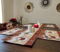 Tache Home Fashion Winter Snowman Woven Tapestry Table Runners, 13x90 by TacheHomeFashion