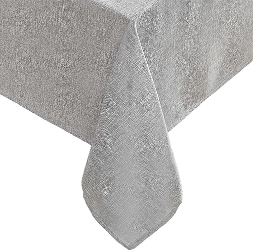 Laura Ashley Harper Tablecloth, 60" x 84", Ash Gray by LauraAshley